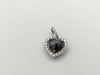 BLKD2.58ct D0.43ct K18WG 3.0g Pendant Top 