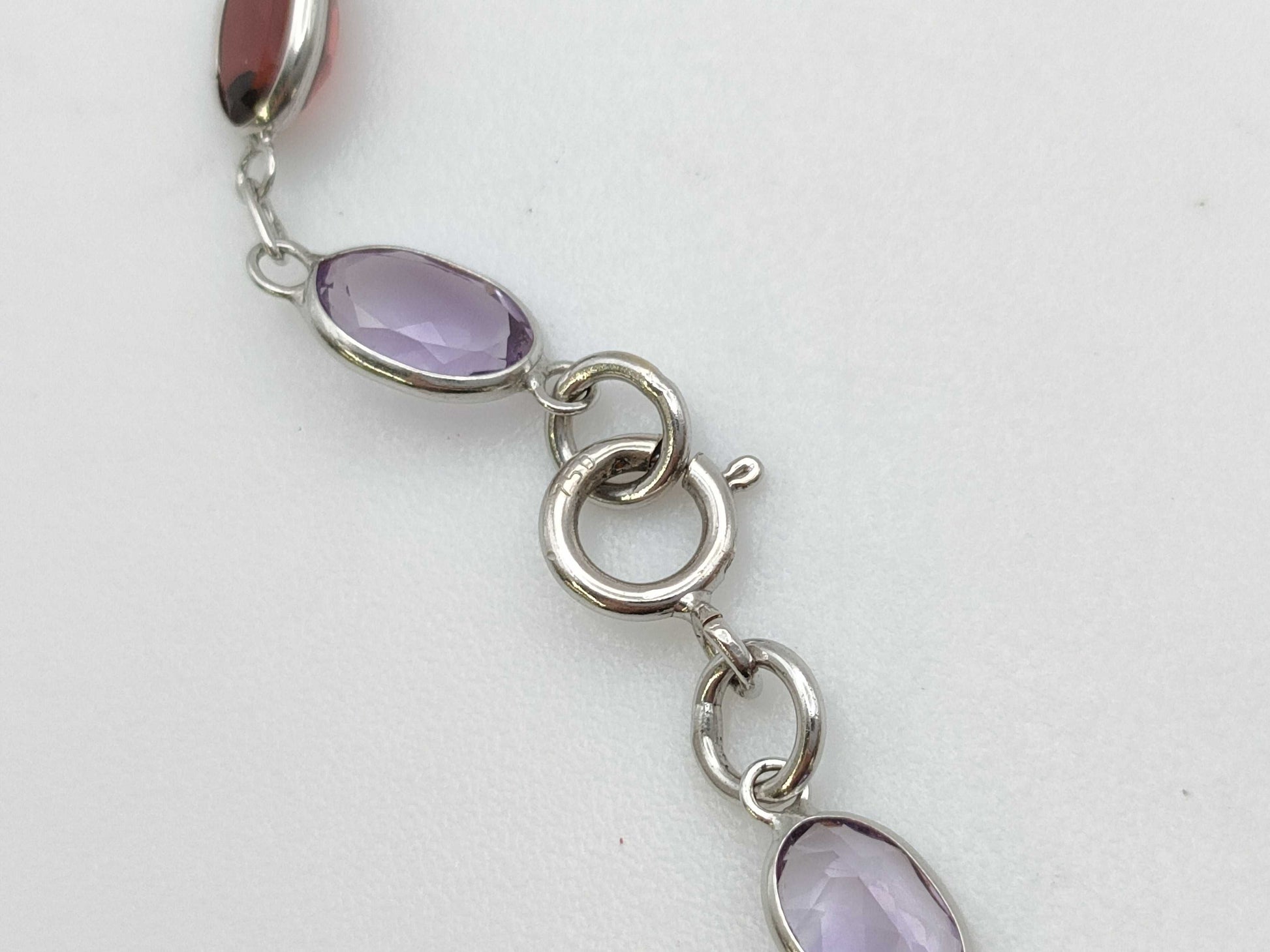 Colored Stone Multi 750 15.7g Necklace 