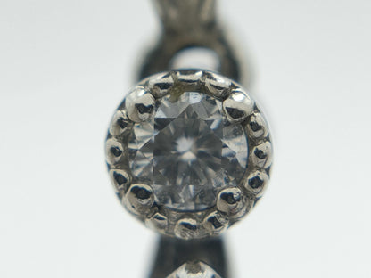 0.10ct Pink Diamond, 0.51ct Colorless Diamond, Pt900/850, 2.5g Necklace 