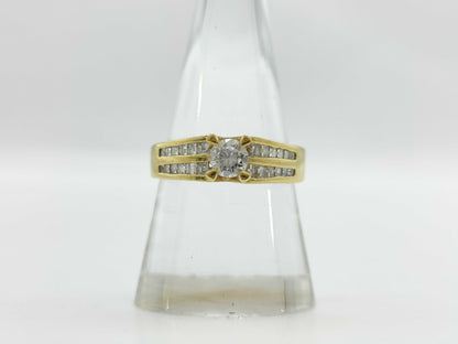 D0.34/0.48ct 750 5.2g Ring 