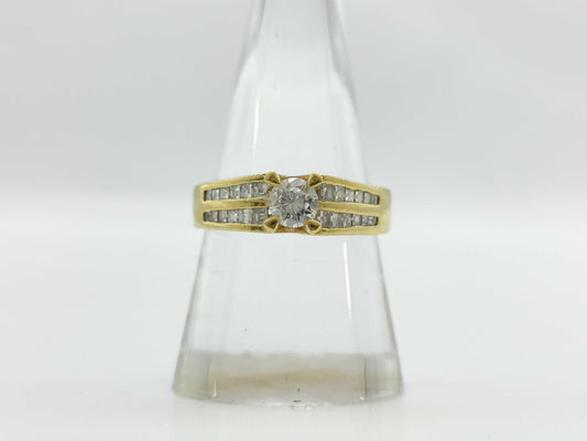 D0.34/0.48ct 750 5.2g Ring 