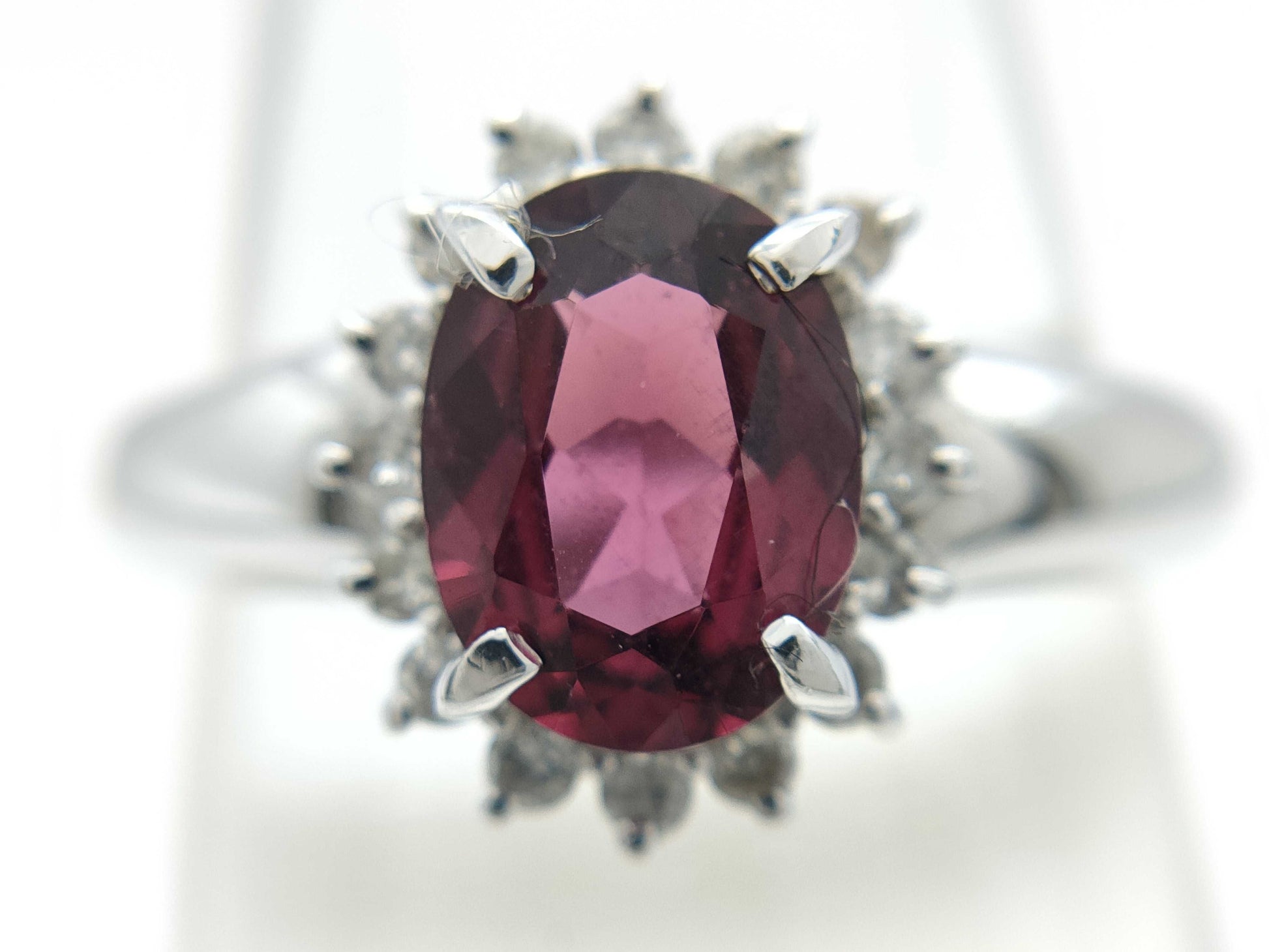 G1.46ct D0.17ct K14WG 2.8g Ring 