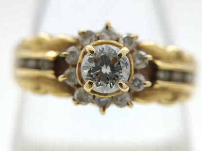D0.40ct K18 3.5g Ring 