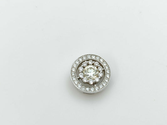 D0.230/0.19ct Pt900 1.6g Pendant Top 