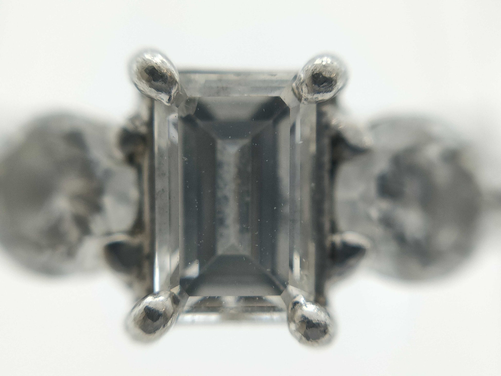 D0.333/0.36ct Pt900 4.0g Ring 