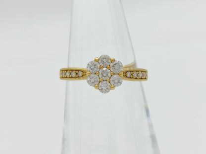 D0.50ct K18 2.1g Ring 