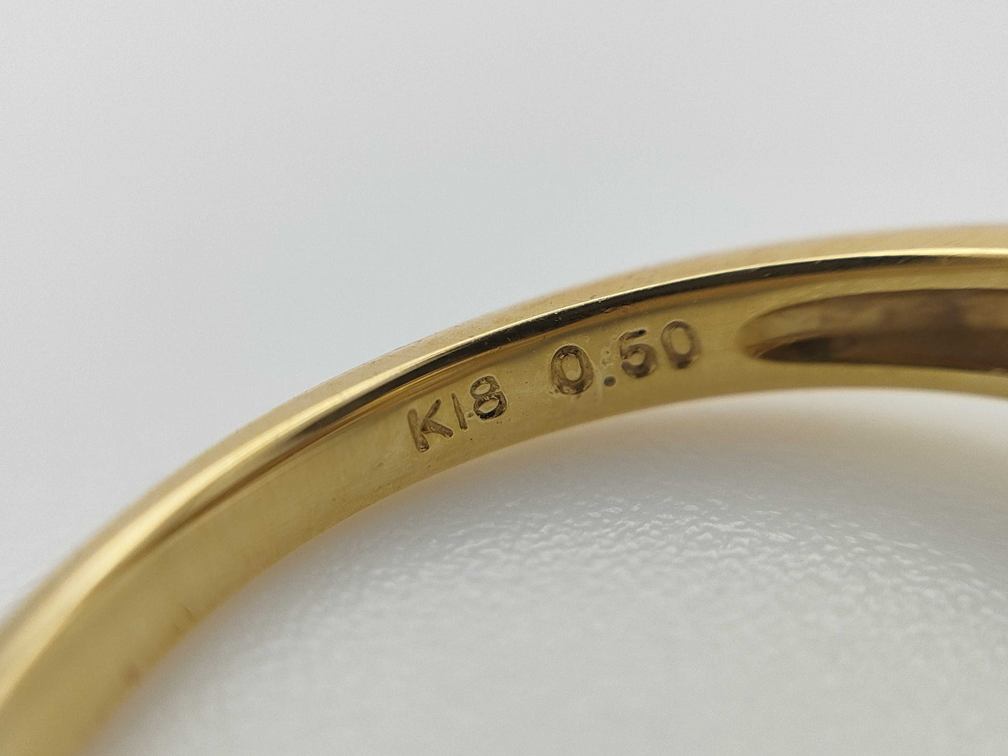 D0.50ct K18 2.1g Ring 