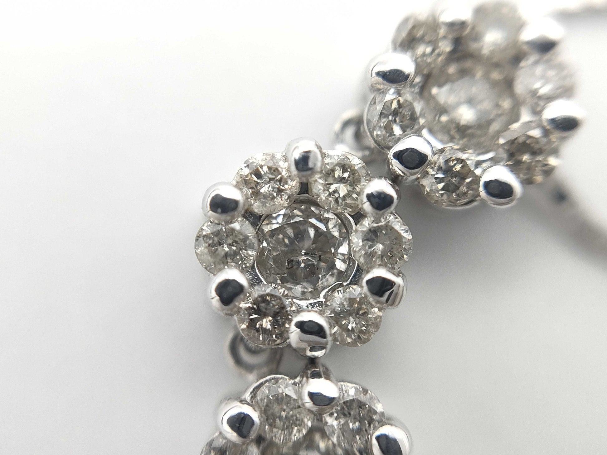 D0.30ct K14WG 1.6g Necklace 