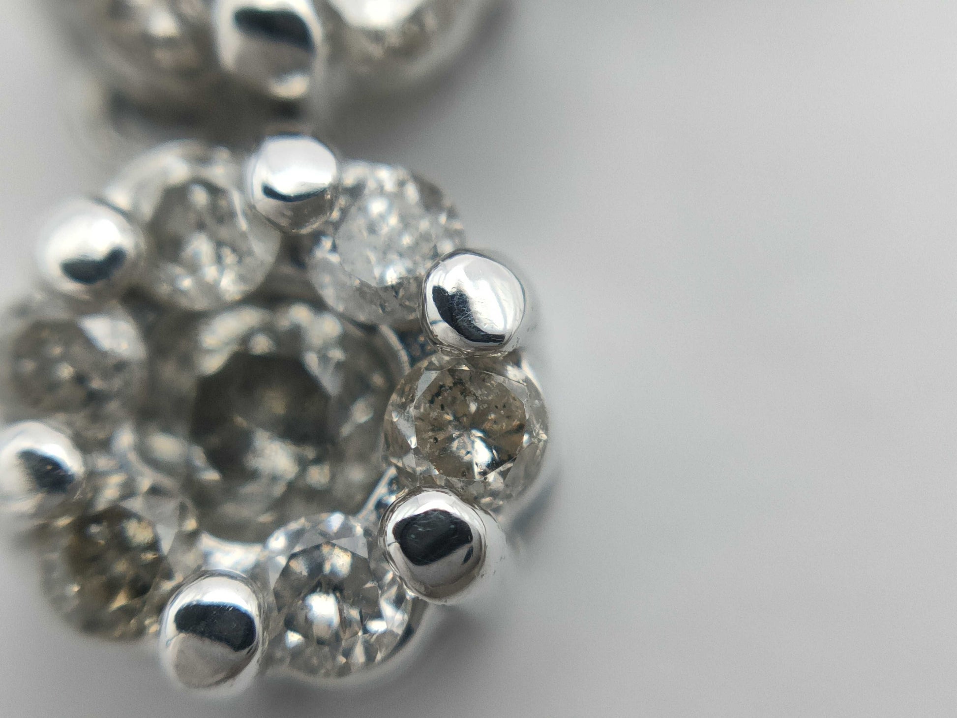 D0.30ct K14WG 1.6g Necklace 
