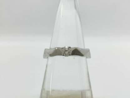 D0.308ct Pt950 5.0g Ring 