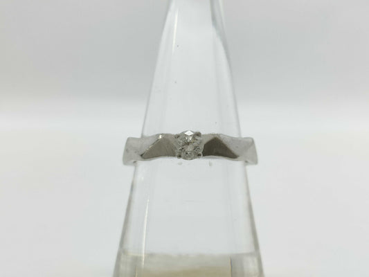 D0.308ct Pt950 5.0g Ring 