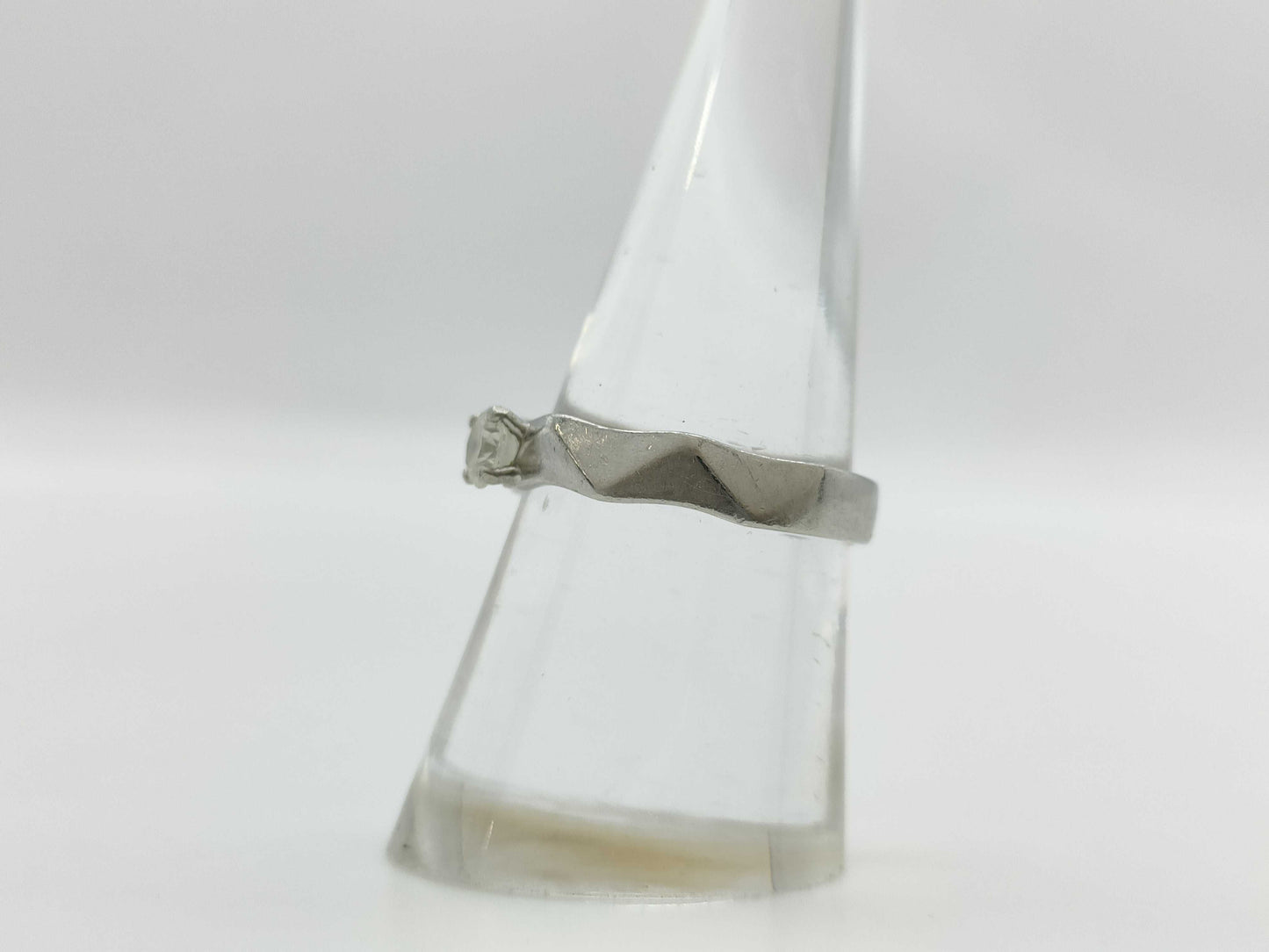 D0.308ct Pt950 5.0g Ring 