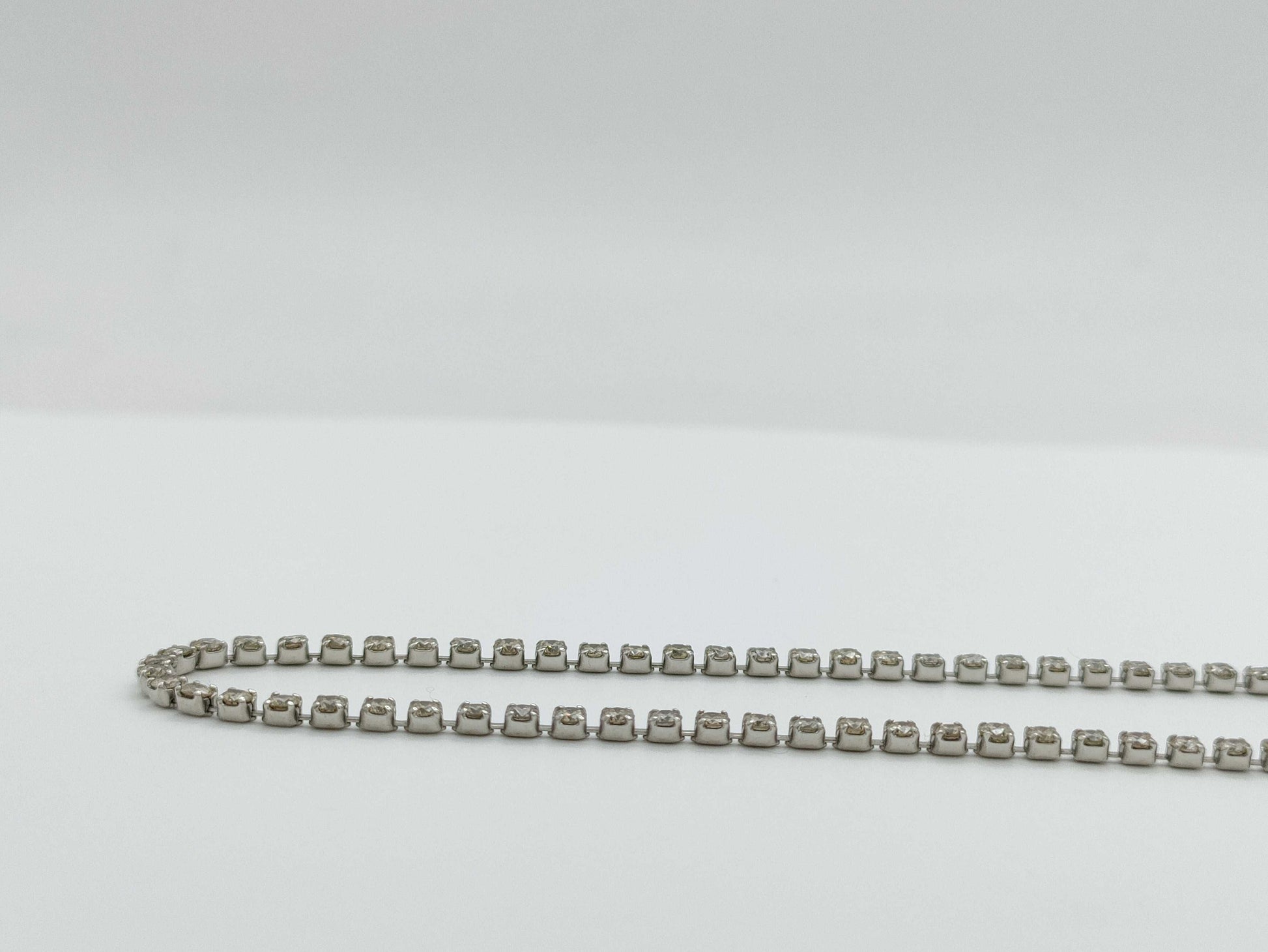 D6.48ct Pt850 13.7g Necklace 