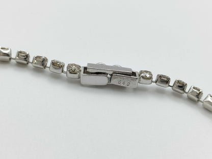 D6.48ct Pt850 13.7g Necklace 