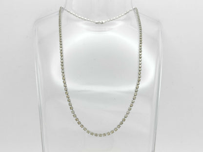 D6.48ct Pt850 13.7g Necklace 