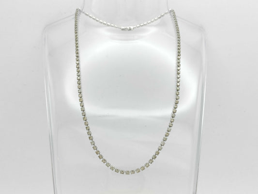 D6.48ct Pt850 13.7g Necklace 