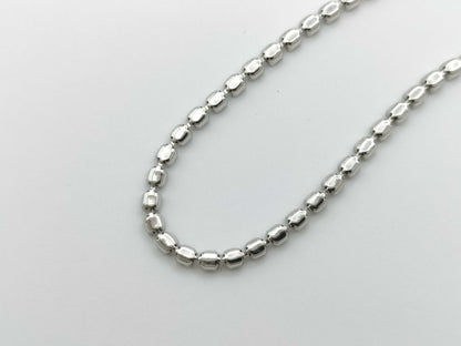 D6.48ct Pt850 13.7g Necklace 