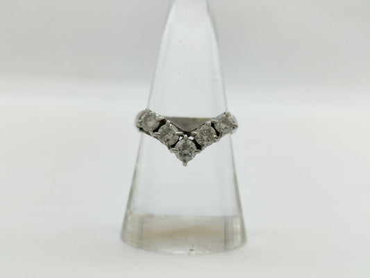 D0.78ct Pt900 6.0g Ring 