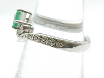Colored Stone D.32ct Pt900 6.5g Ring 