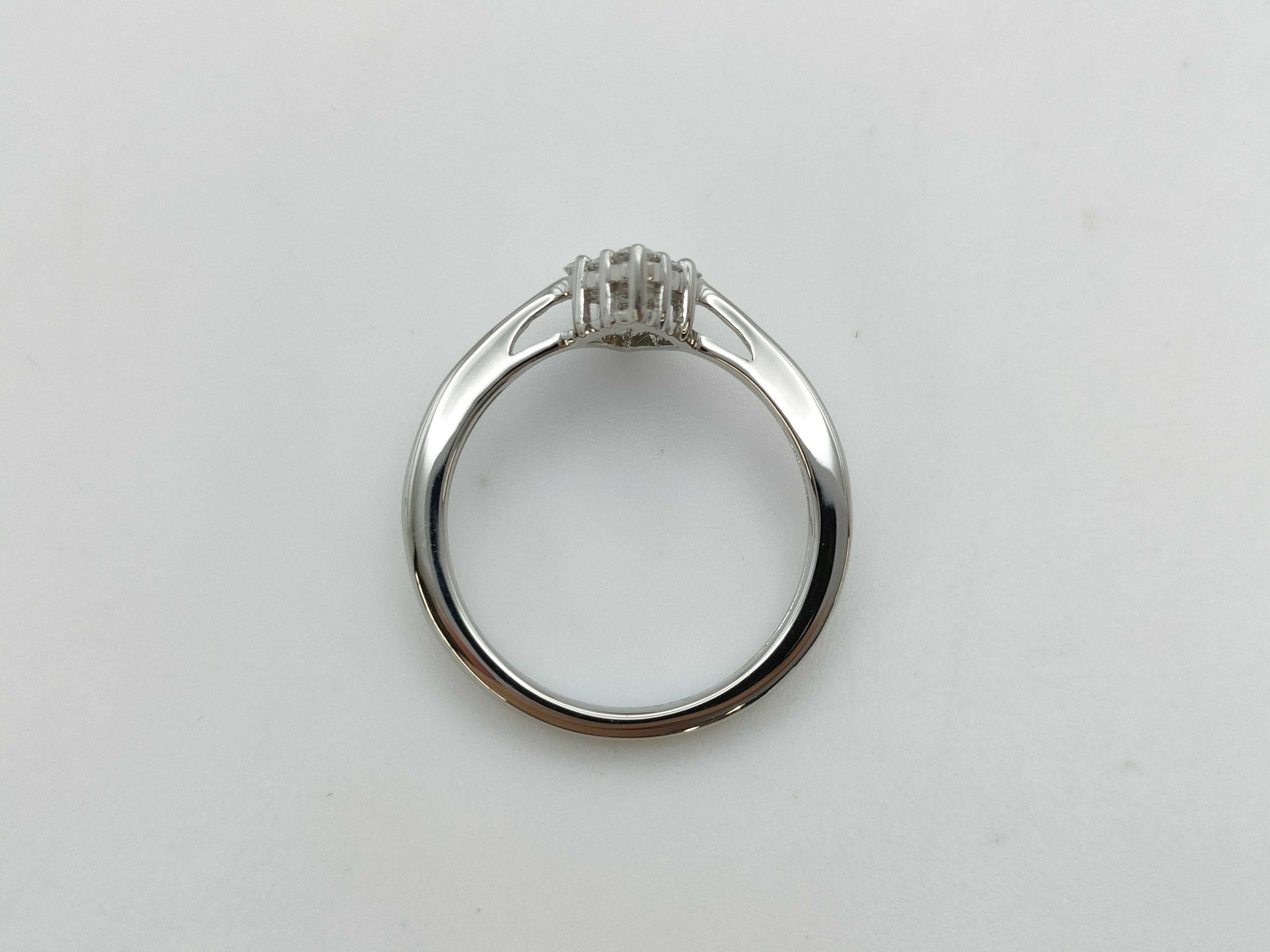 D0.30ct Pt950 4.1g Ring 
