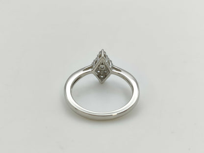 D0.30ct Pt950 4.1g Ring 
