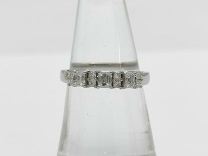 D0.45ct Pt950 3.5g Ring 