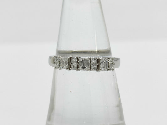 D0.45ct Pt950 3.5g Ring 