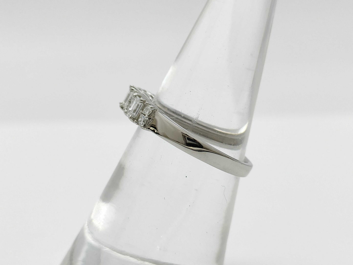 D0.45ct Pt950 3.5g Ring 