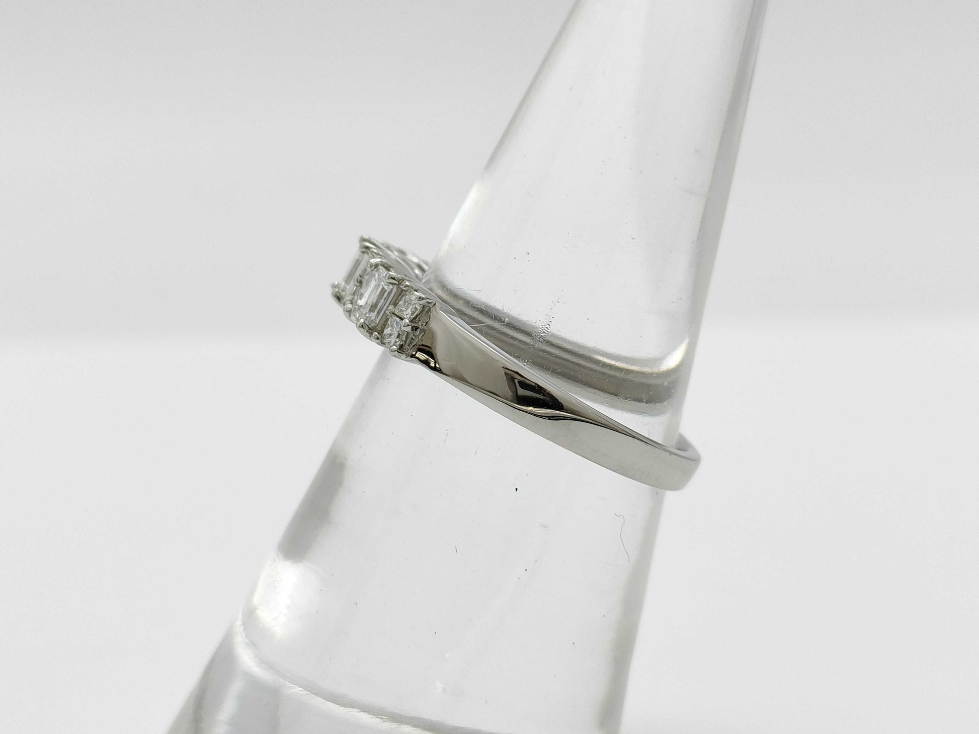 D0.45ct Pt950 3.5g Ring 