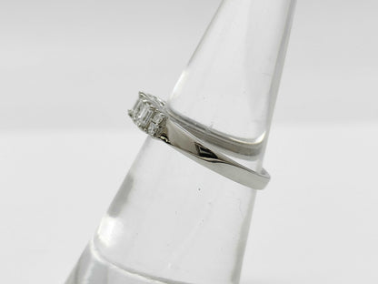 D0.45ct Pt950 3.5g Ring 