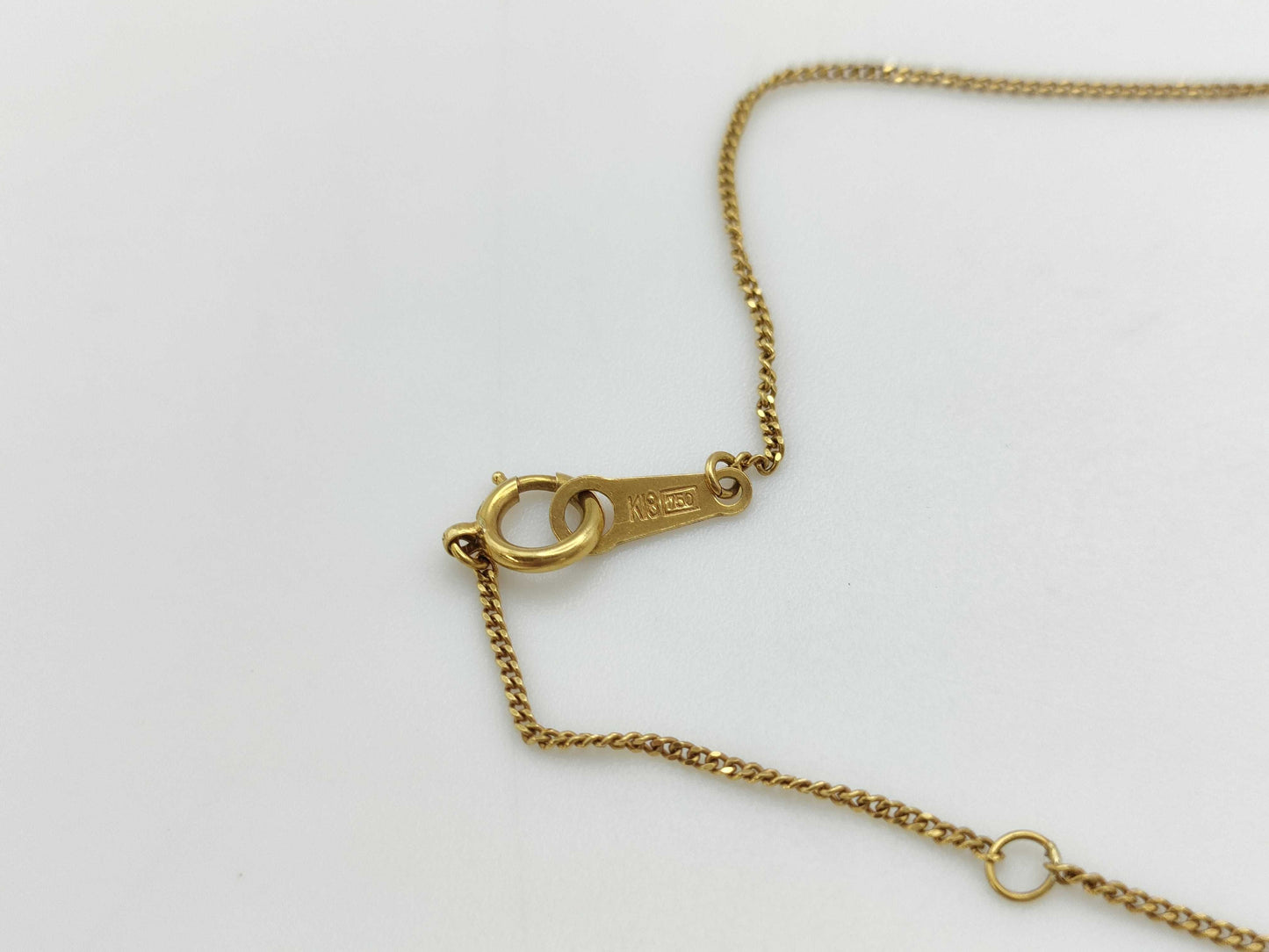 D0.33ct K18 3.0g Necklace 
