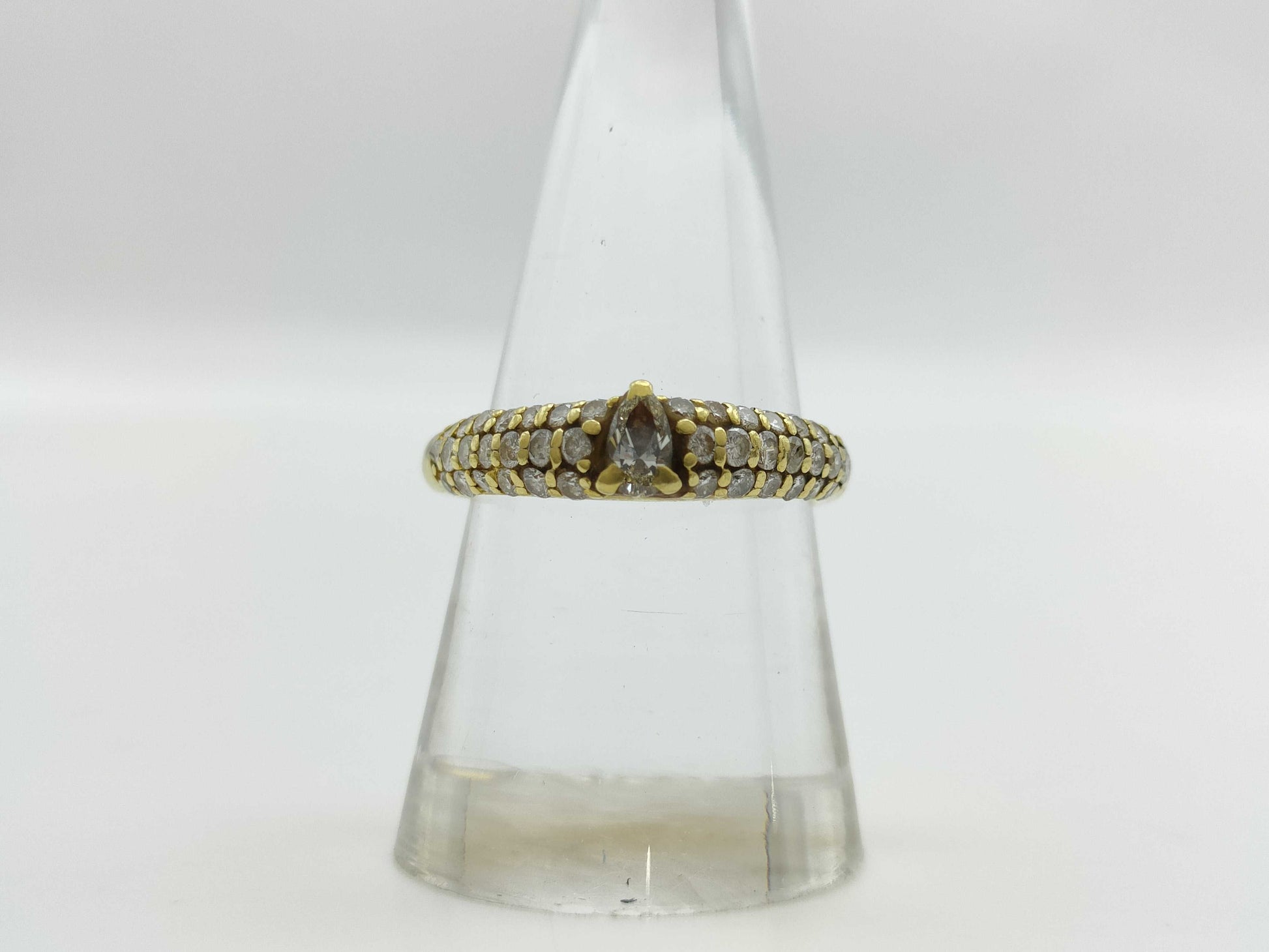D0.68/0.20ct K18 4.4g Ring 