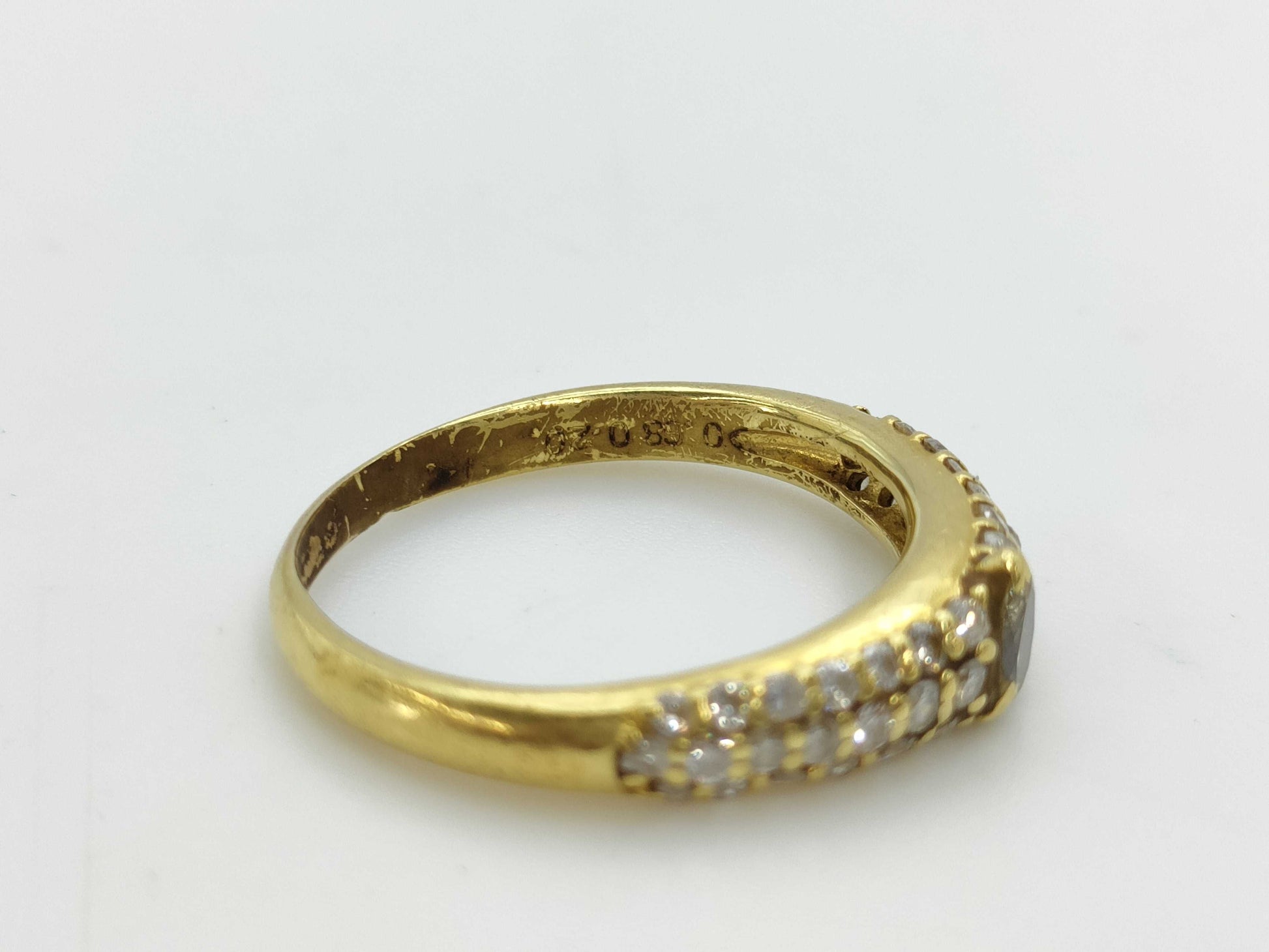 D0.68/0.20ct K18 4.4g Ring 