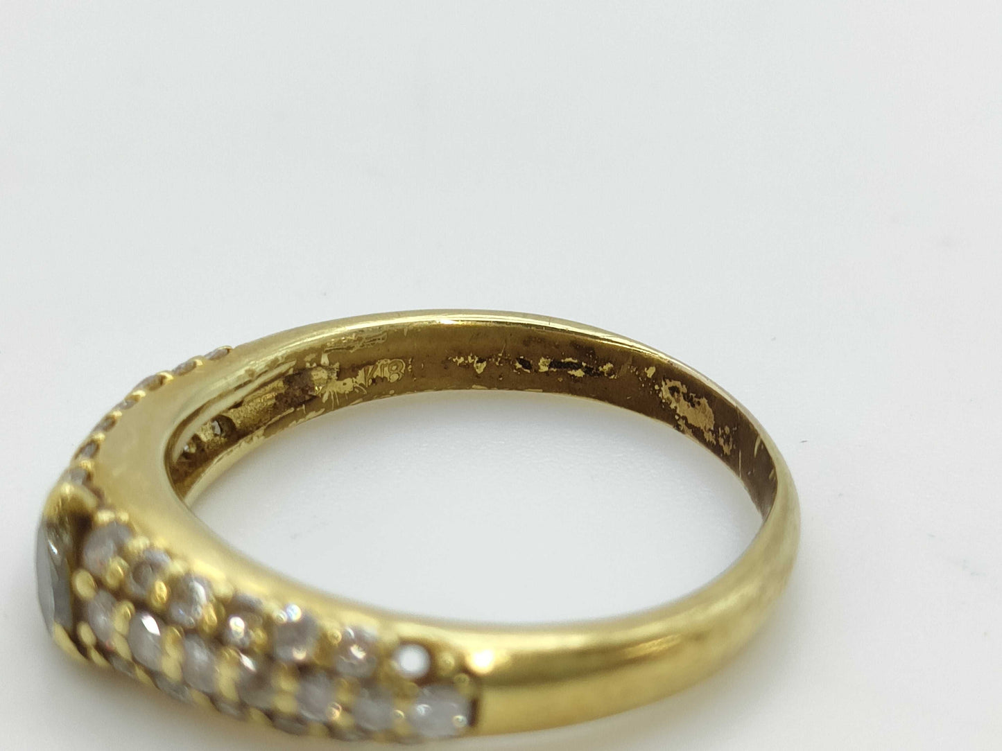 D0.68/0.20ct K18 4.4g Ring 
