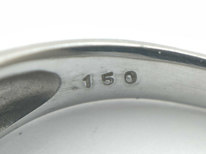 D1.50ct Pt1000 6.9g Ring 