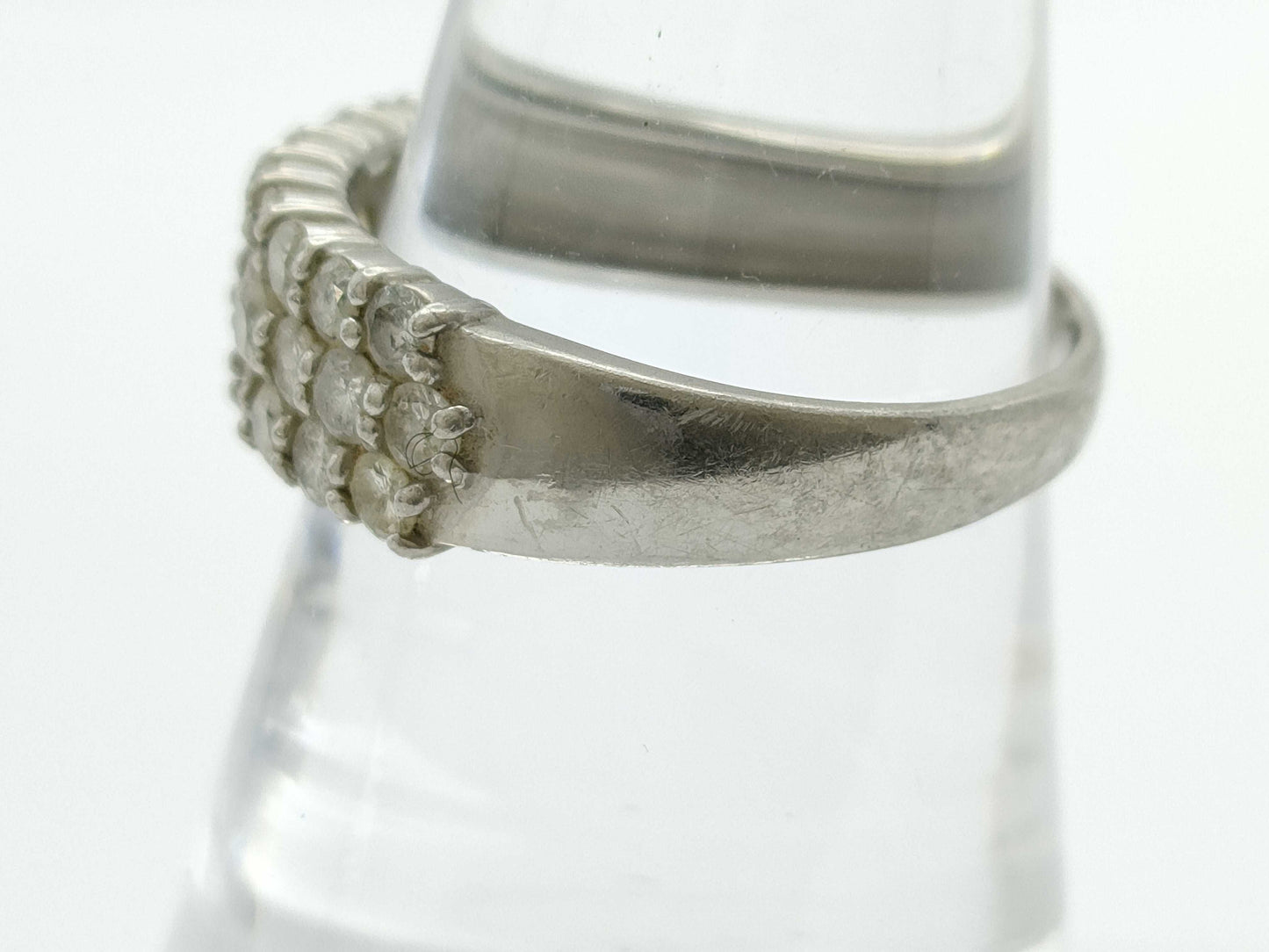 D1.50ct Pt1000 6.9g Ring 