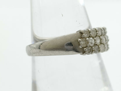 D1.50ct Pt1000 6.9g Ring 