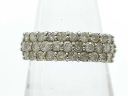 D1.50ct Pt1000 6.9g Ring 