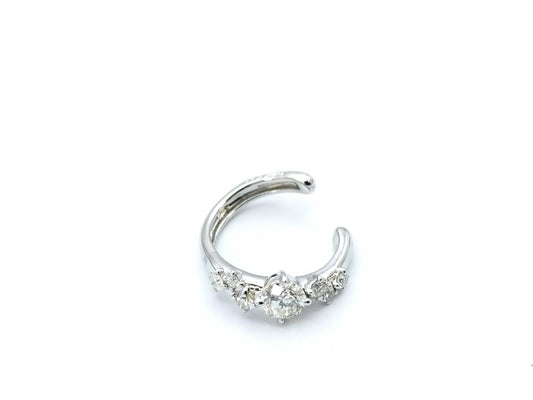 D0.35ct PT950 2.5g Tie Pin/Cufflinks 