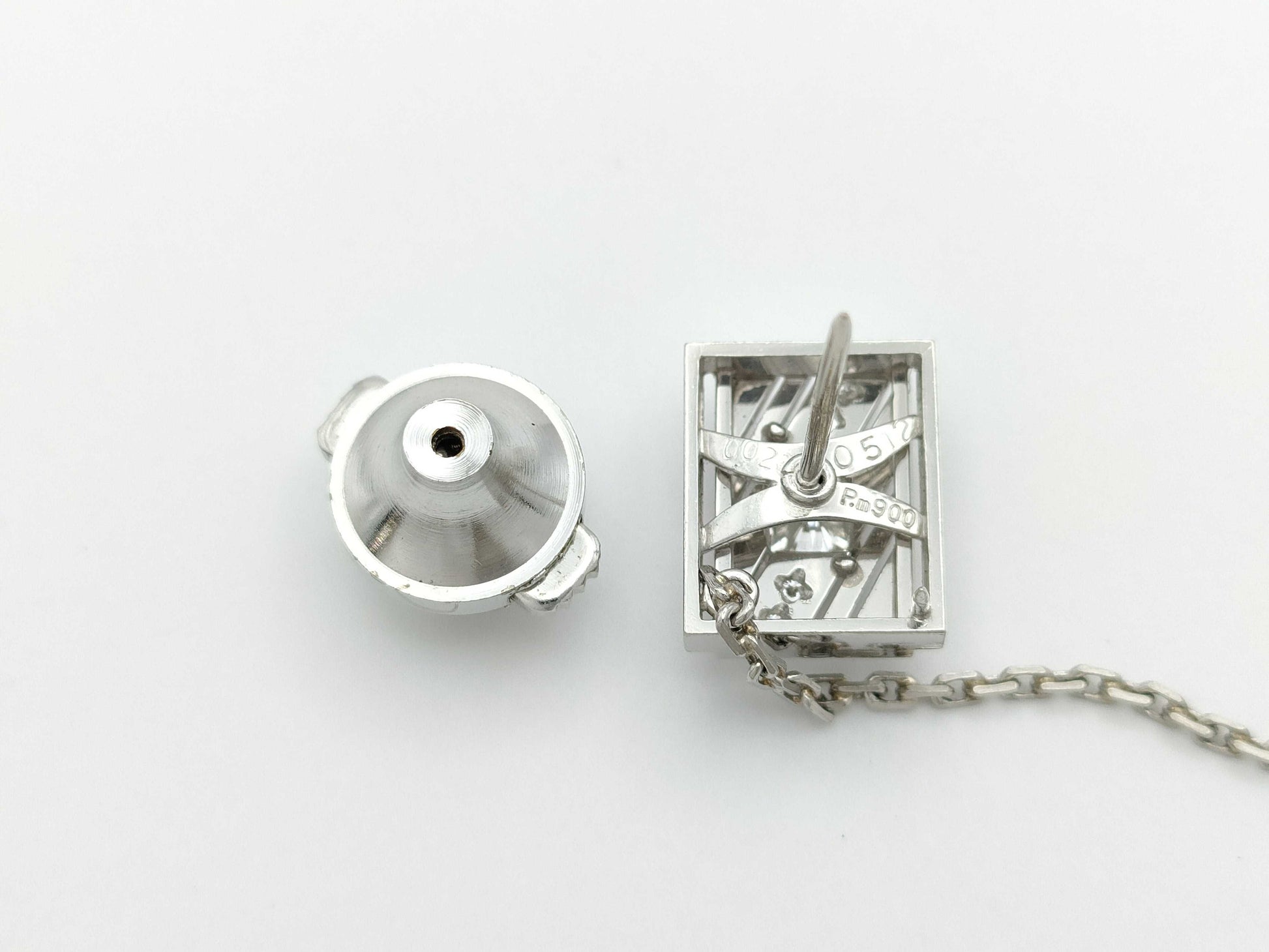D0.512ct FD0.02ct Pm900 5.2g Brooch 