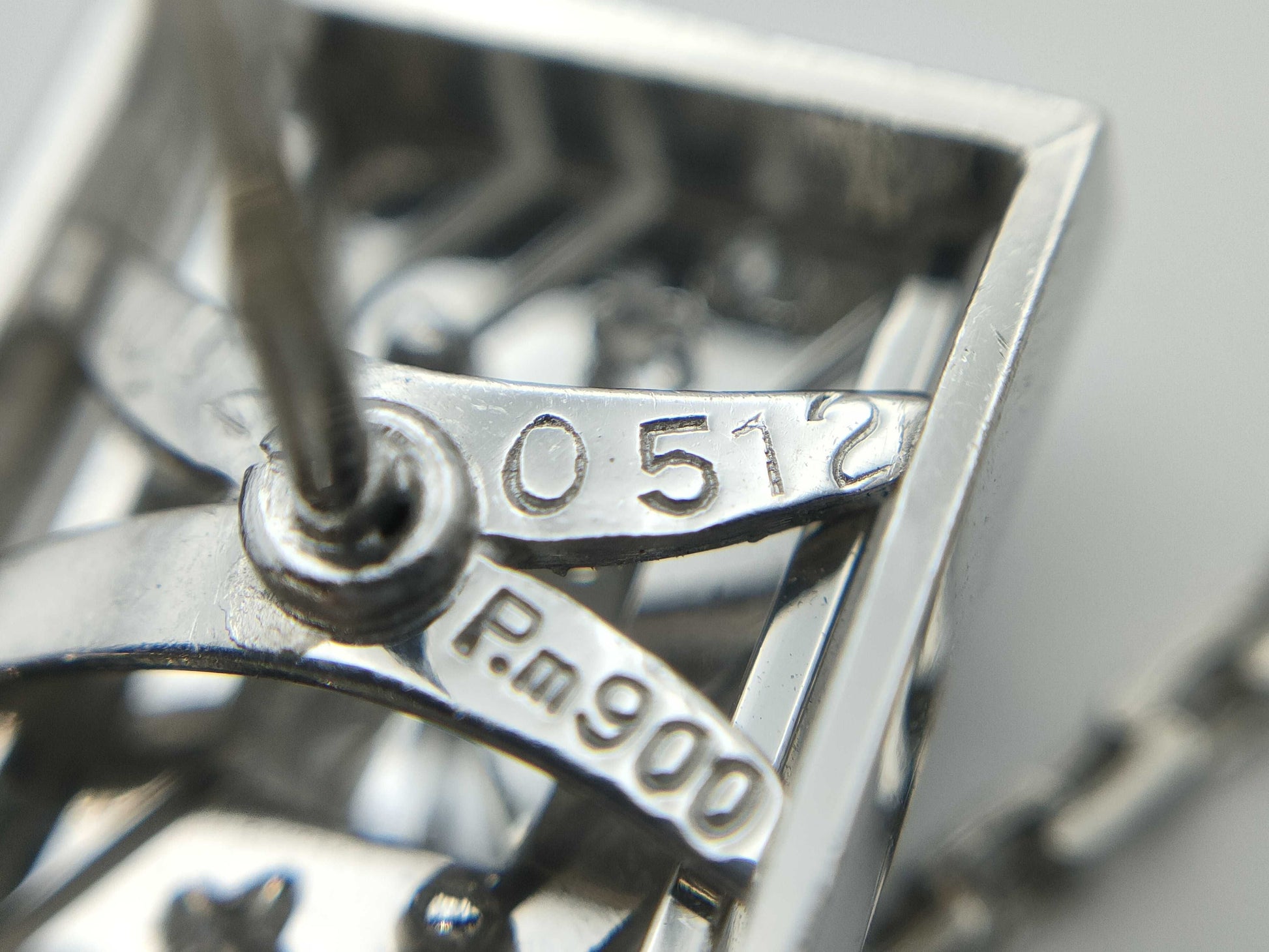 D0.512ct FD0.02ct Pm900 5.2g Brooch 