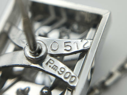 D0.512ct FD0.02ct Pm900 5.2g Brooch 