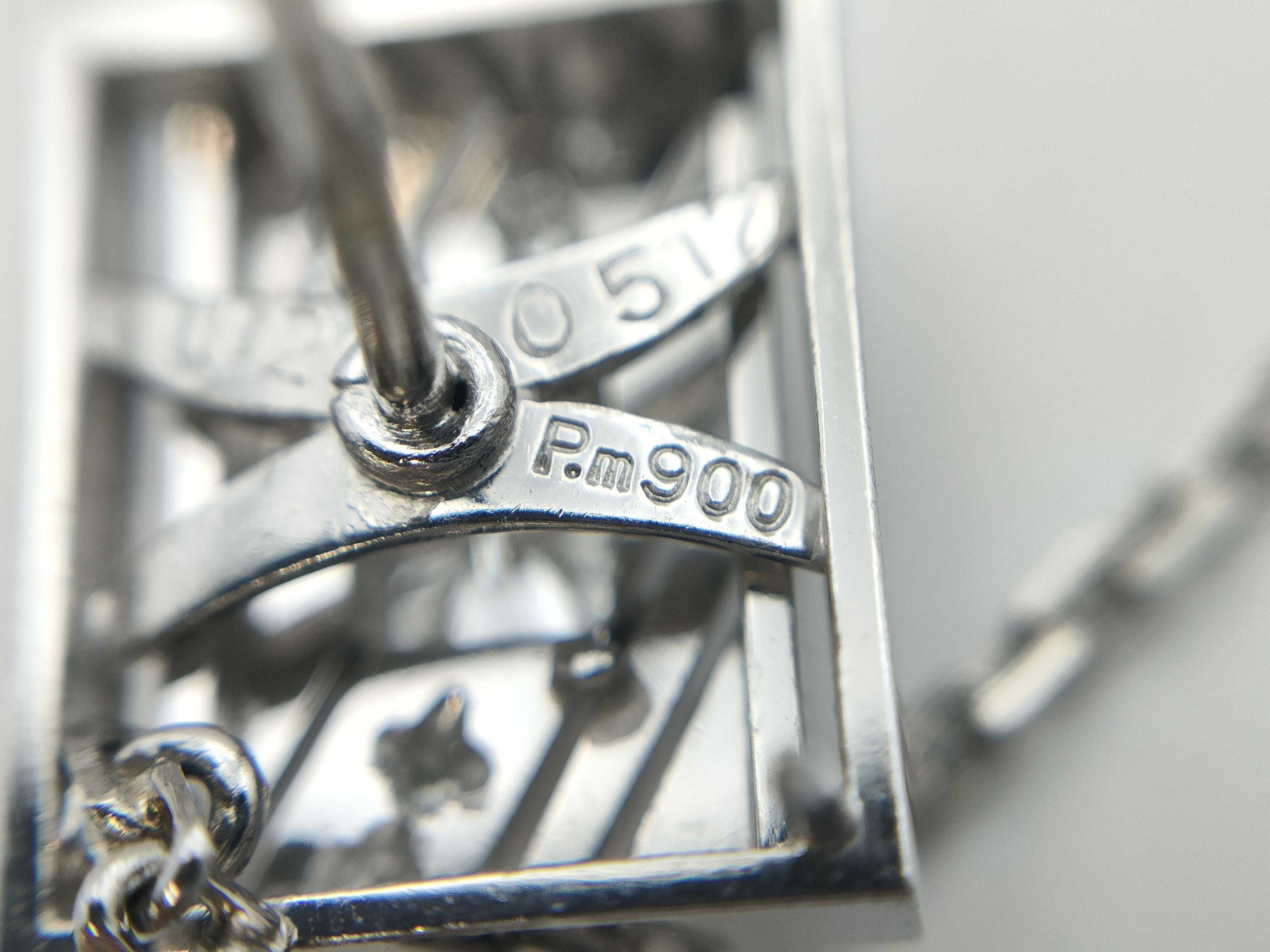 D0.512ct FD0.02ct Pm900 5.2g Brooch 