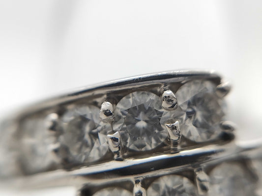 D1.00ct PT900 7.7g Ring 