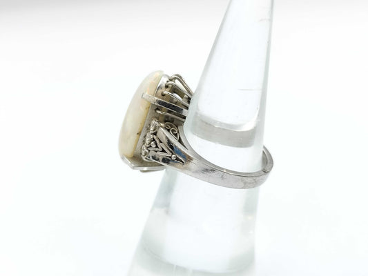 OP5.48ct D0.20ct PT850 8.7g Ring 