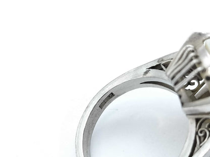OP5.48ct D0.20ct PT850 8.7g Ring 