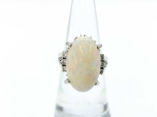 OP5.48ct D0.20ct PT850 8.7g Ring 