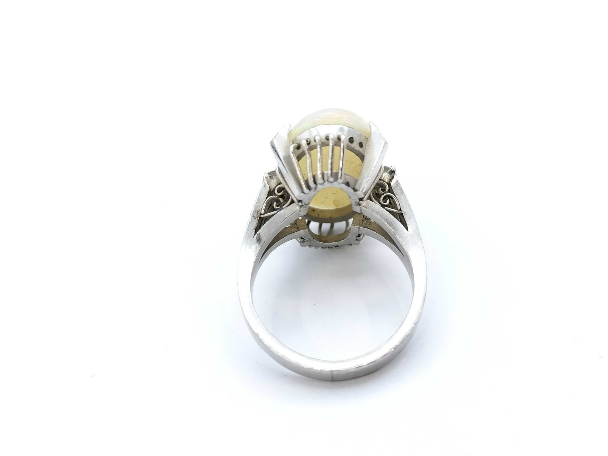 OP5.48ct D0.20ct PT850 8.7g Ring 