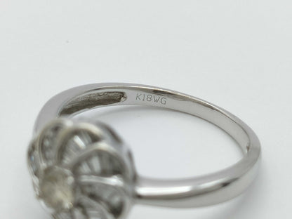 Diamond K18WG 2.7g Ring 