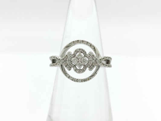 D0.30ct Pt900 6.2g Ring 